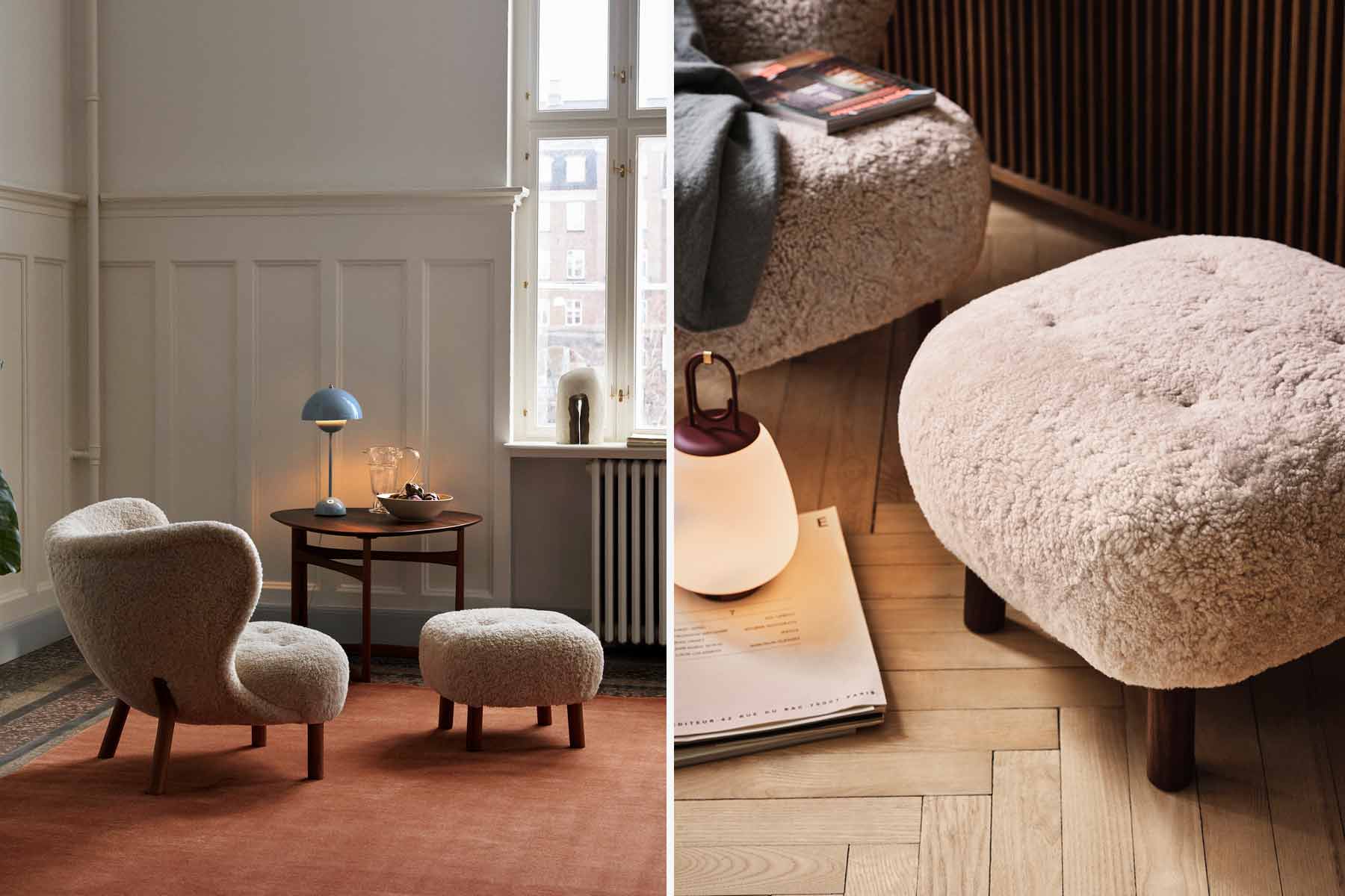 Pouf Modèle 'ATD1' </br>Marque: '&Tradition' – Image 7