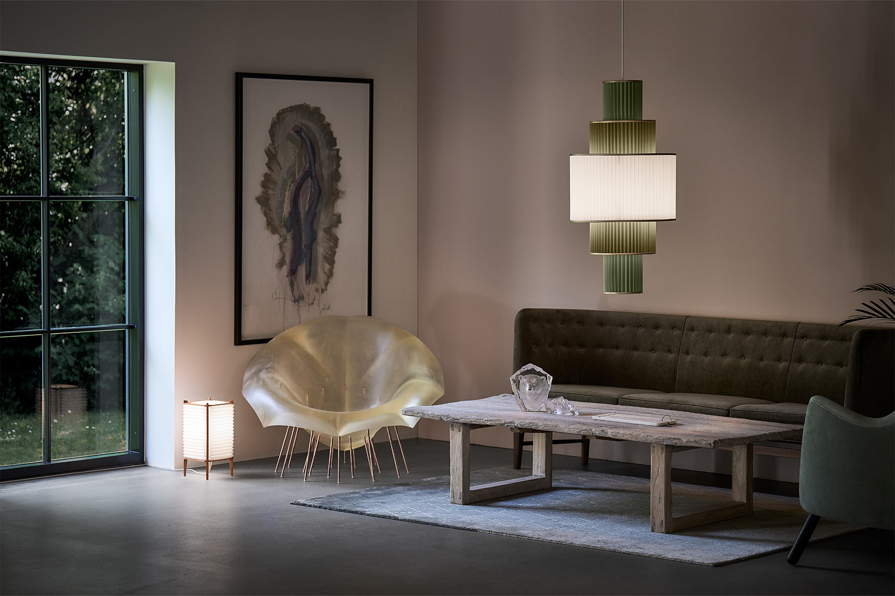 Suspension 'Plivello 113'</br> Marque: 'Le Klint'. 2 coloris – Image 2