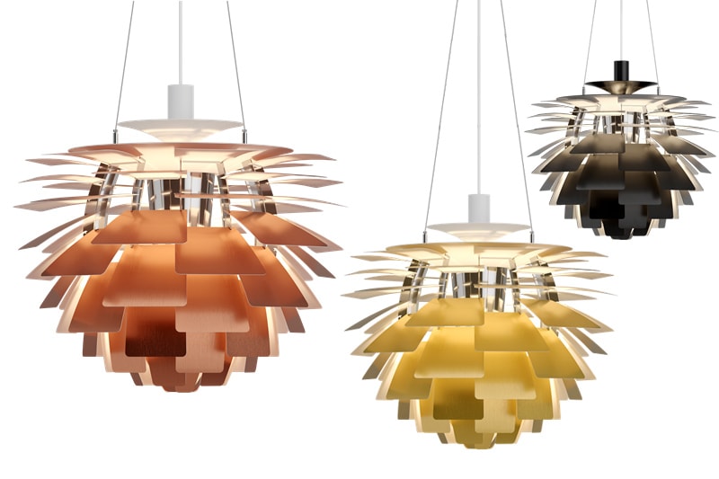 Suspension 'Artichoke' </br>4 Tailles 6 Coloris</br>Designer 'Poul Henningsen'