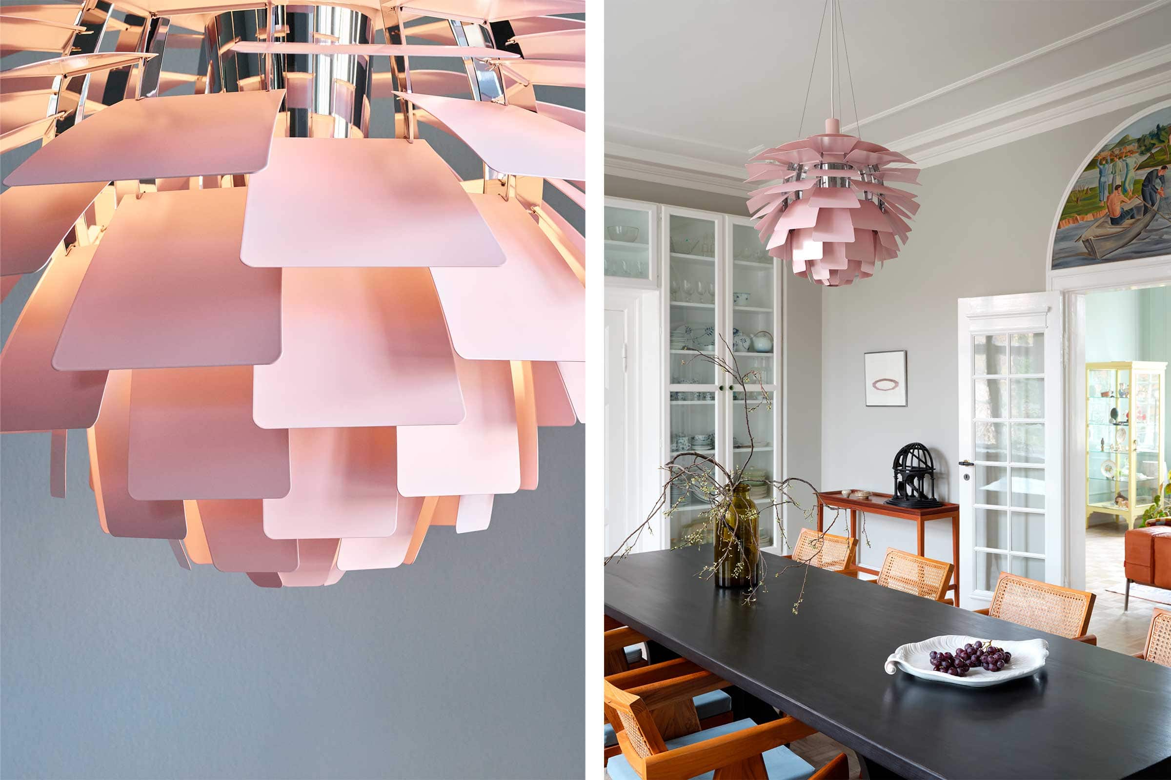 Suspension 'PH Artichoke Pale Rose'</br>Marque Louis Poulsen – Image 3