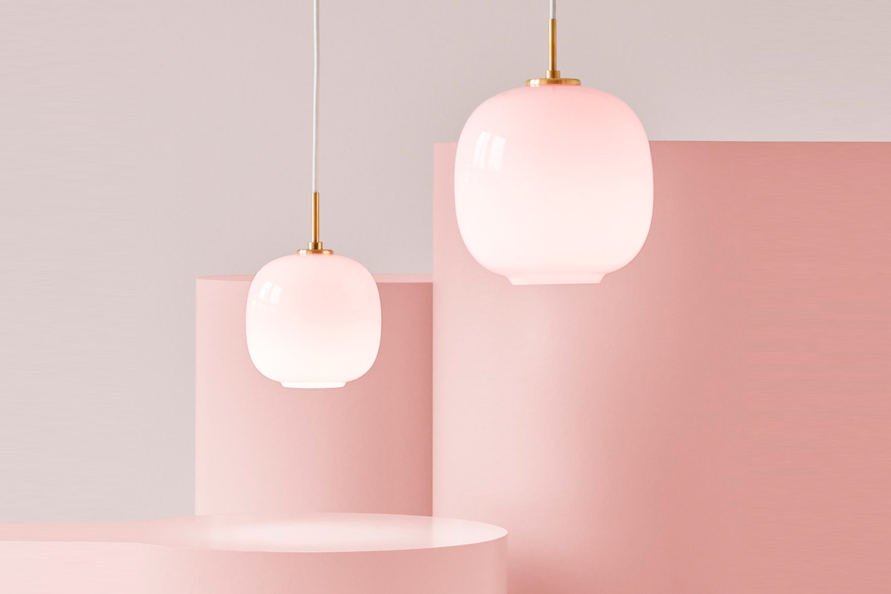Suspensions 'Radio Rose'</br>Designer: 'Vilhelm Lauritzen'