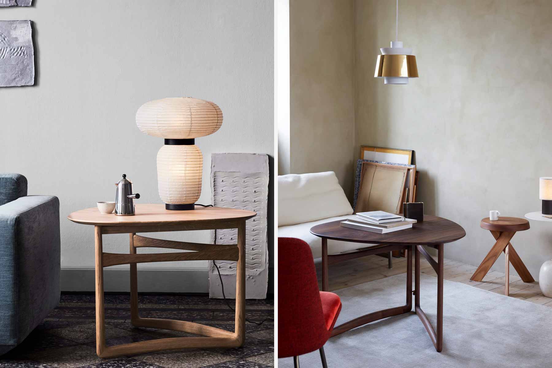 Table Basse 'Drop Leaf' </br>Designers: 'Hvidt & Mølgaard' – Image 7