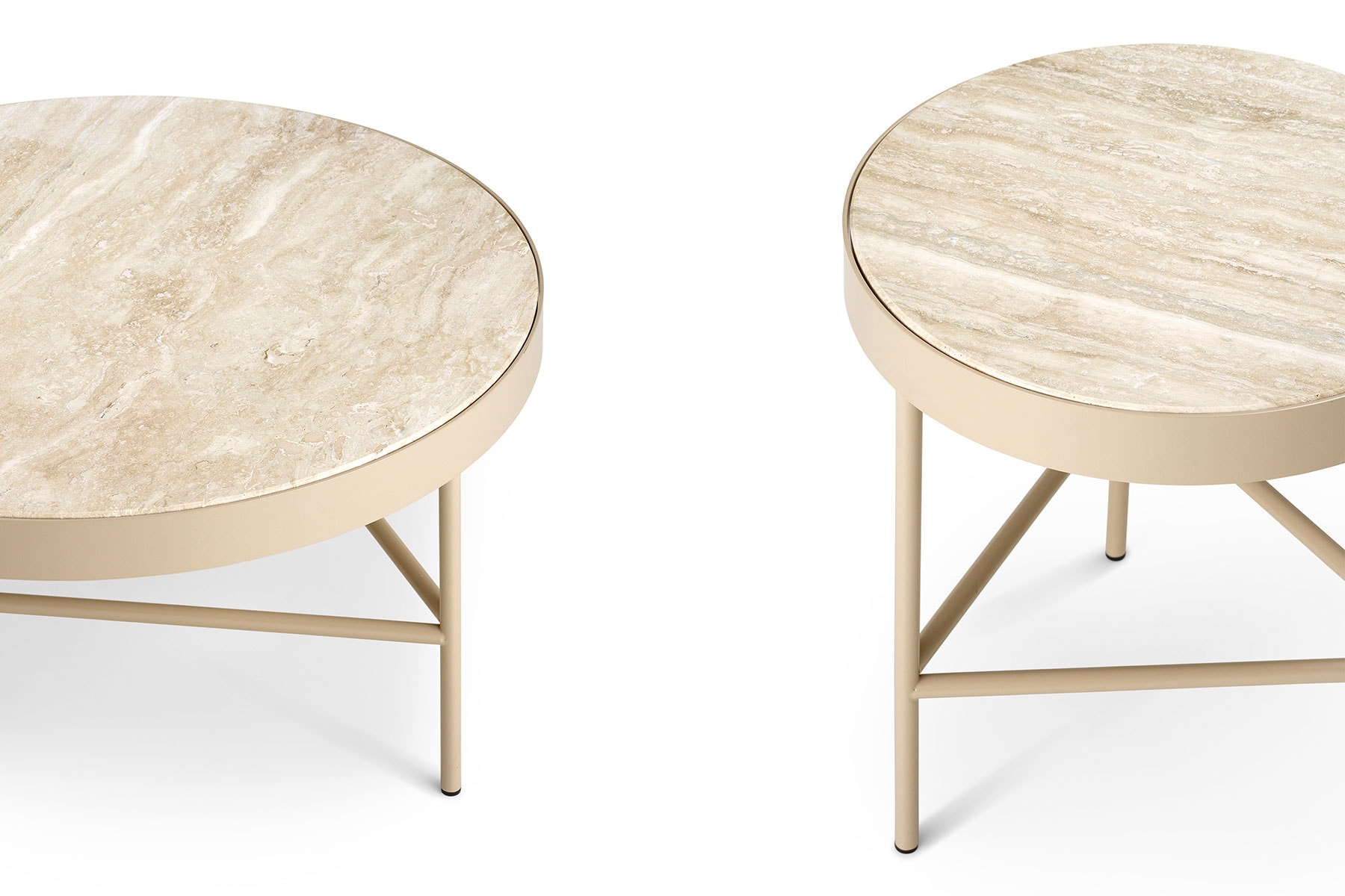 Table Basse 'Travertine'</br>Ferm Living / 2 tailles – Image 2