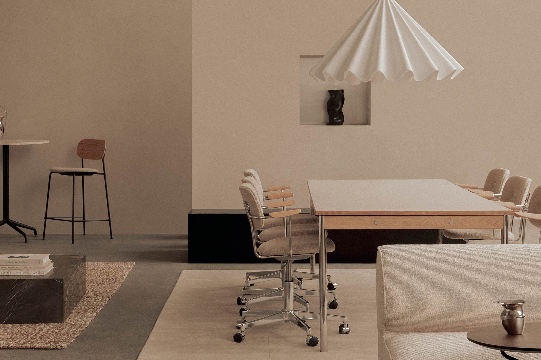 Table/Bureau 'Co Table'</br>Audo Copenhagen. Finitions au choix – Image 6