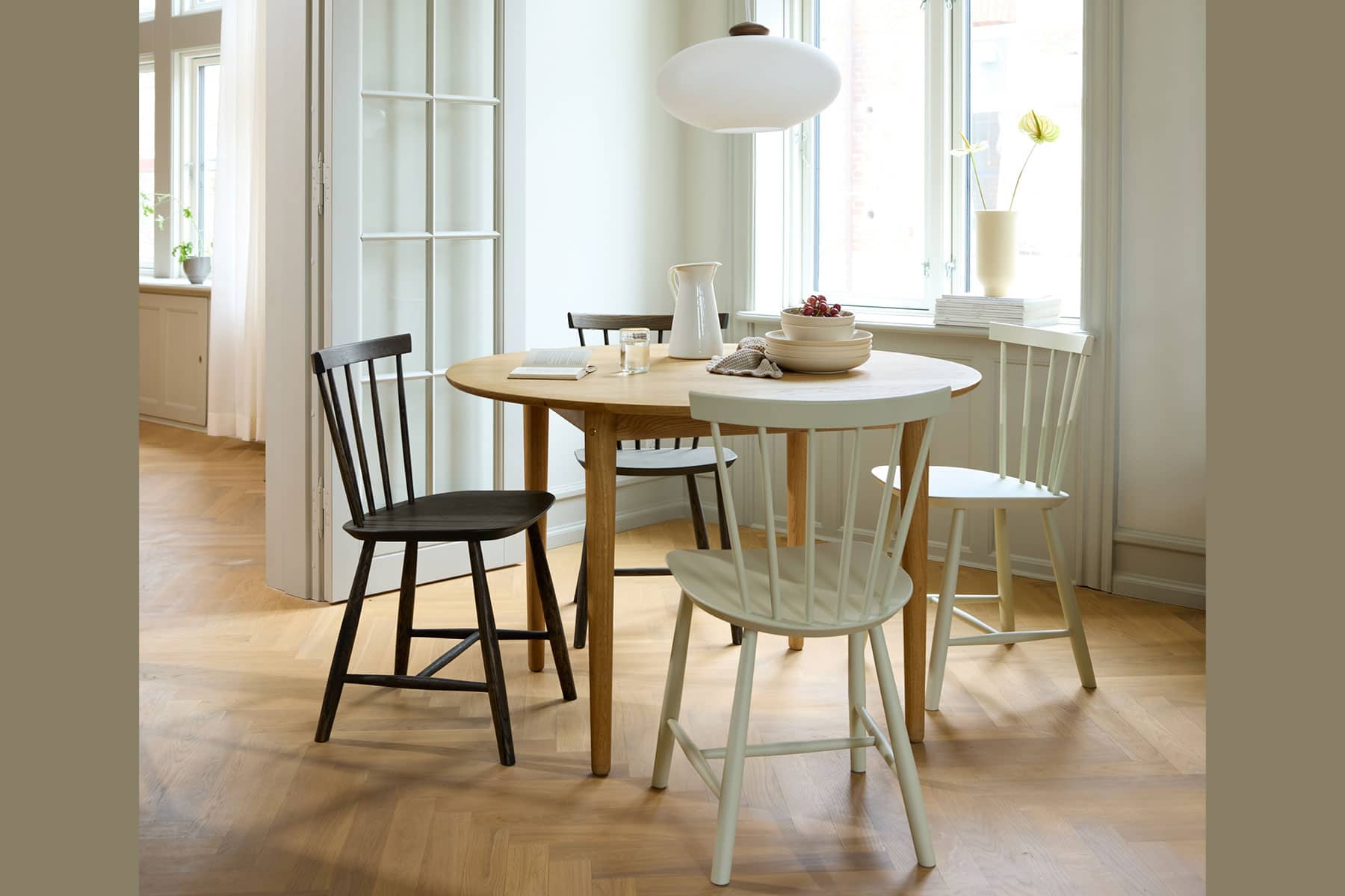 Table de Repas 'Bjørk'</br>Marque: 'FDB Møbler' 3 options – Image 5