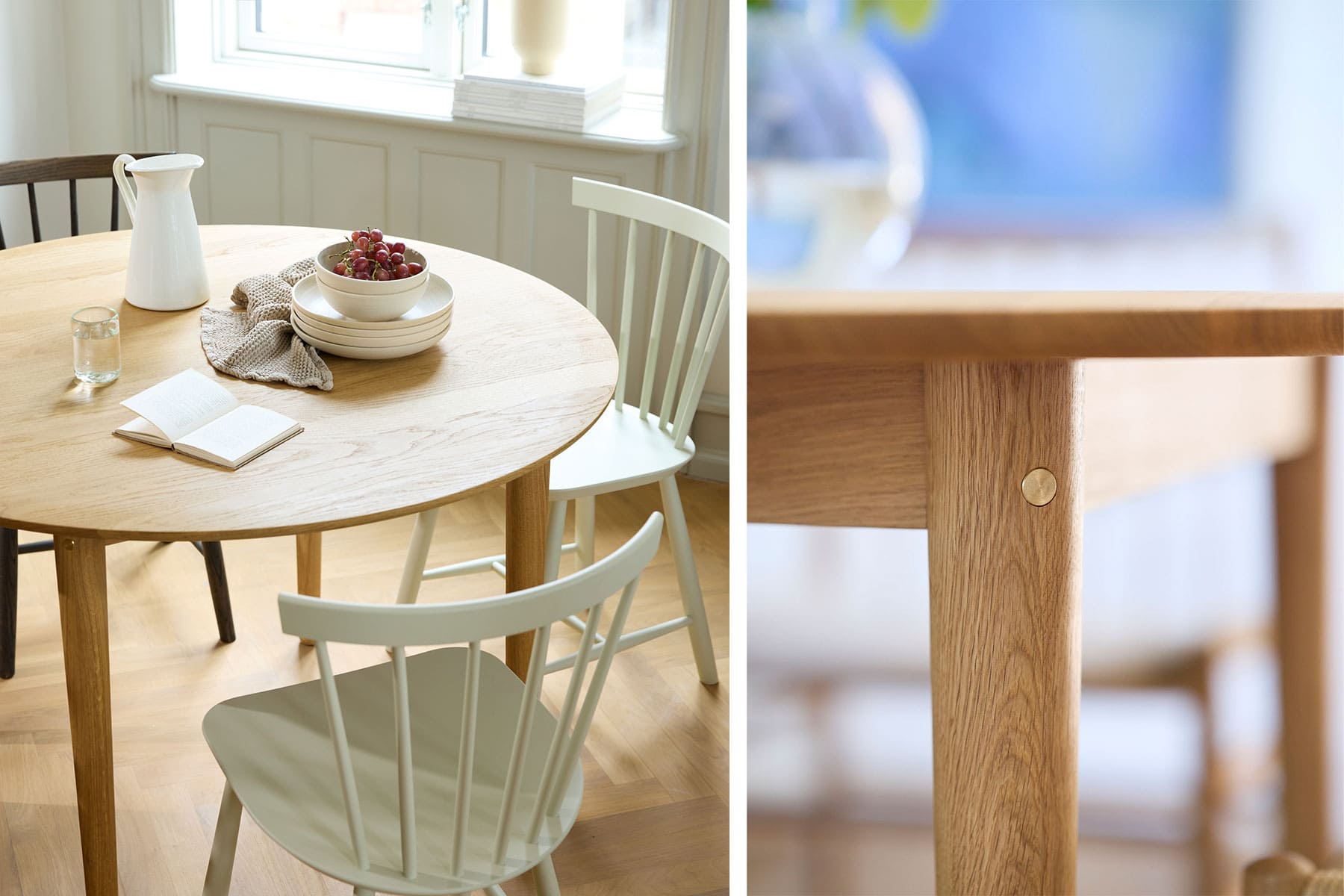 Table de Repas 'Bjørk'</br>Marque: 'FDB Møbler' 3 options – Image 4