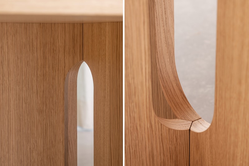 Table de Repas 'Androgyne' </br>2 Teintes / 2 Tailles – Image 7