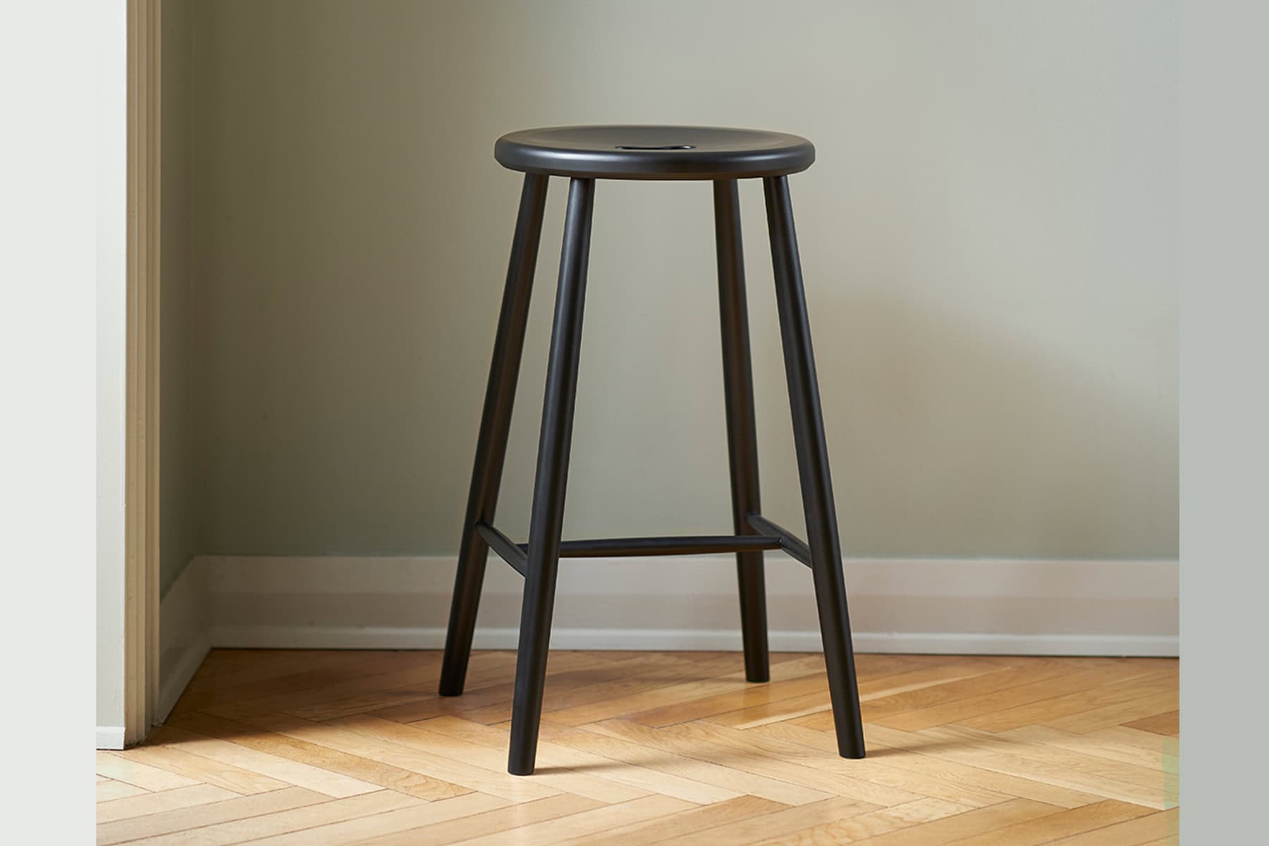 Tabouret J27 'Børge Mogensen' </br>3 hauteurs & finitions au choix – Image 8