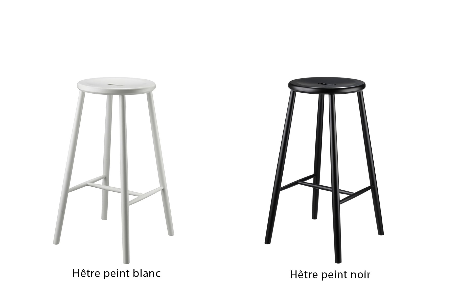 Tabouret J27 'Børge Mogensen' </br>3 hauteurs & finitions au choix – Image 6