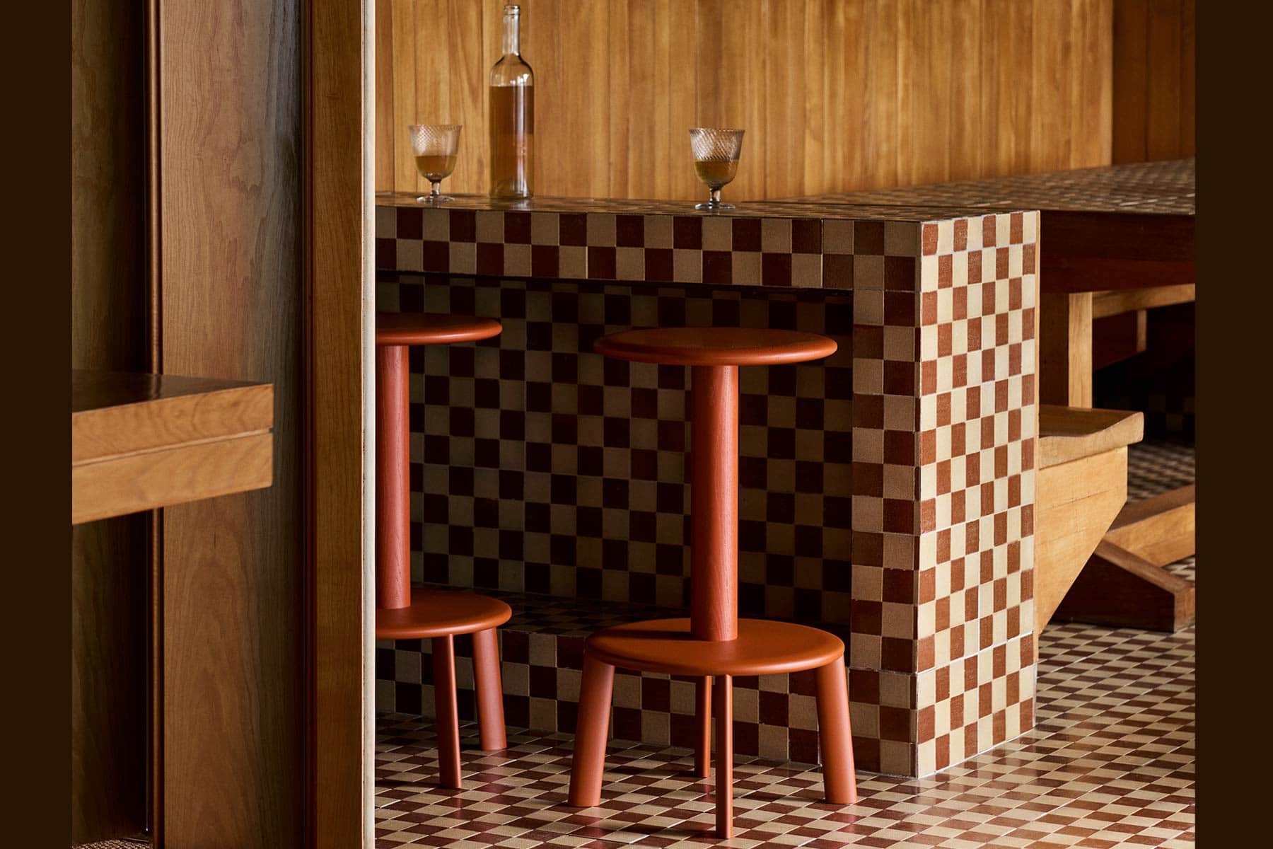 Tabouret de Mar 'Massif'</br>'&Tradition'. couleurs & hauteurs au choix – Image 2