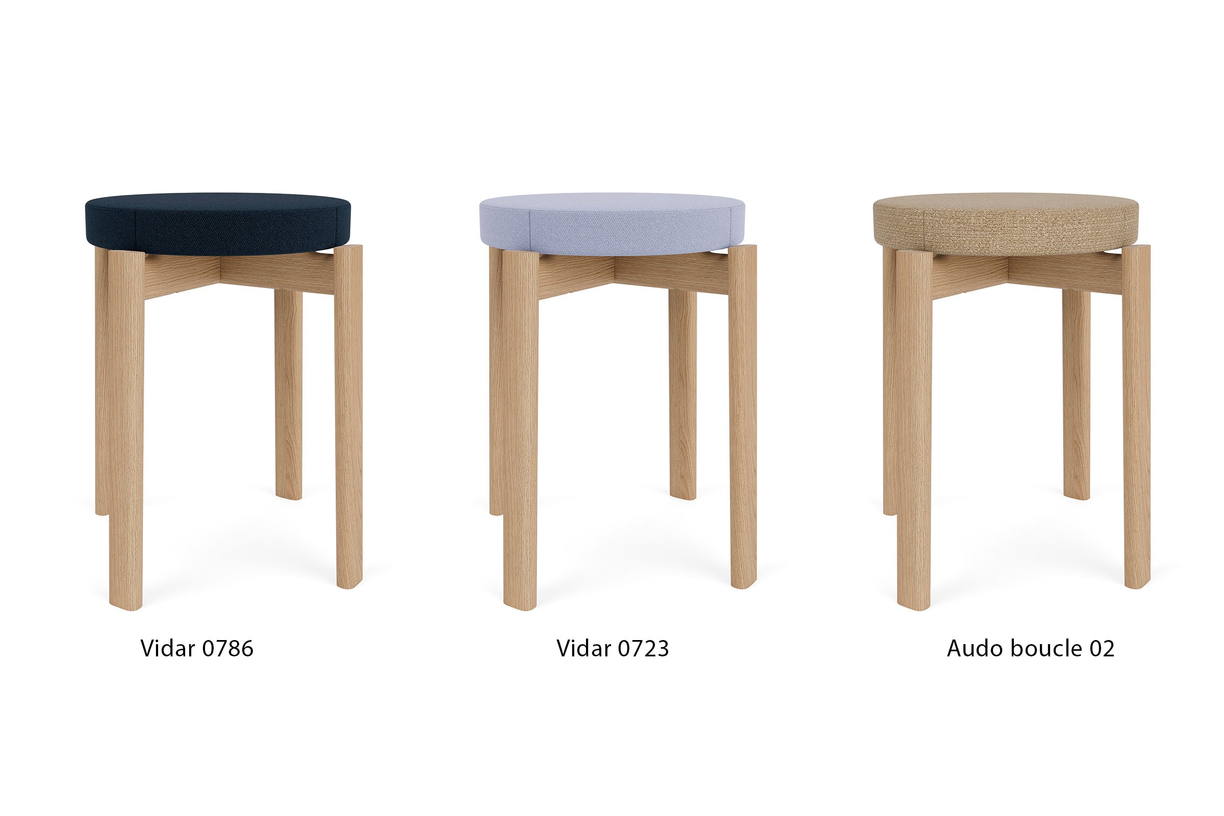 Tabouret 'Passage'</br>'Audo Copenhagen'. Plusieurs finitions – Image 2