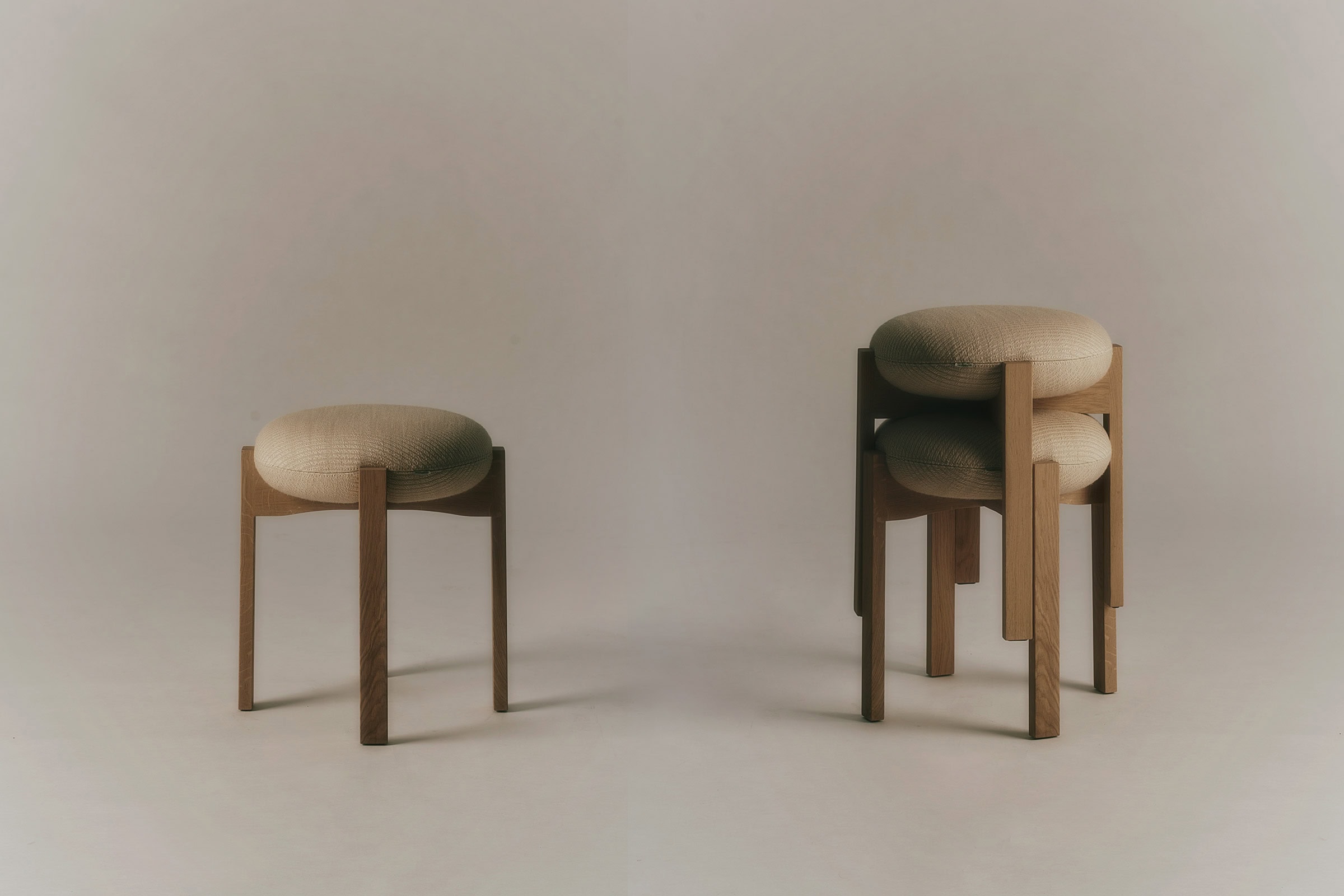 Tabouret 'Pioneer Stool'</br>'Fredericia' Tailles et finitions
