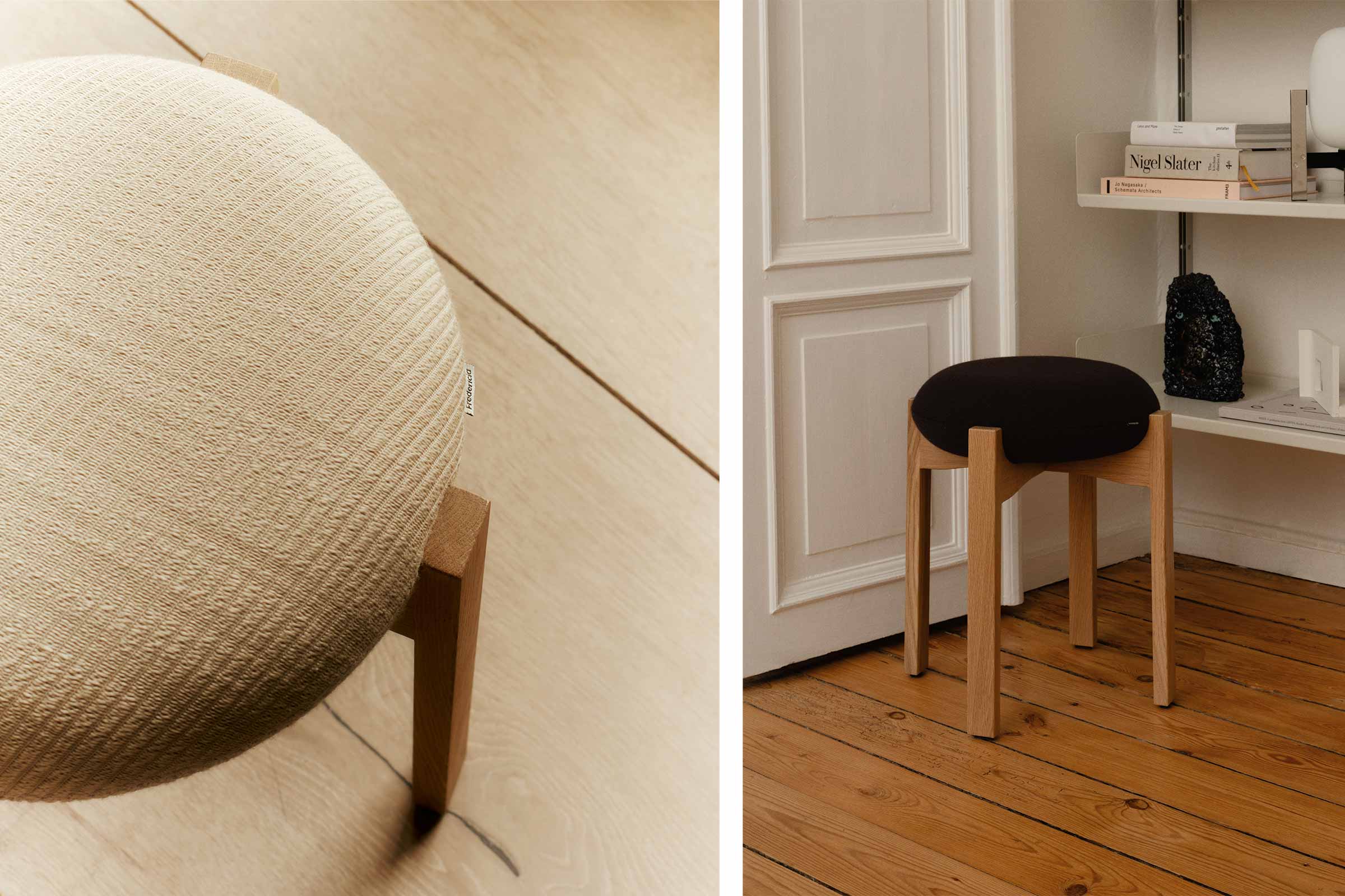 Tabouret 'Pioneer Stool'</br>'Fredericia' Tailles et finitions – Image 4