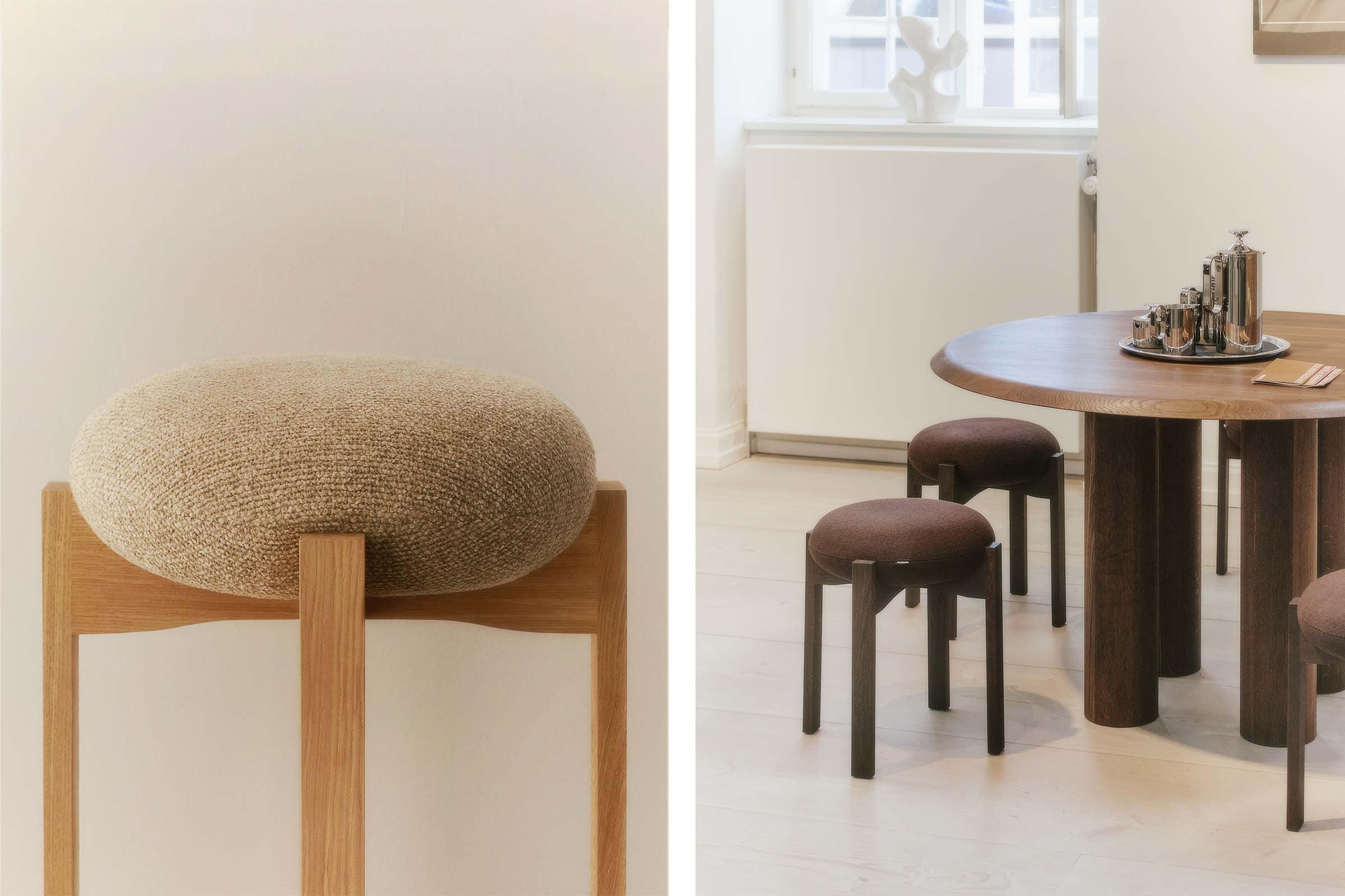 Tabouret 'Pioneer Stool'</br>'Fredericia' Tailles et finitions – Image 5