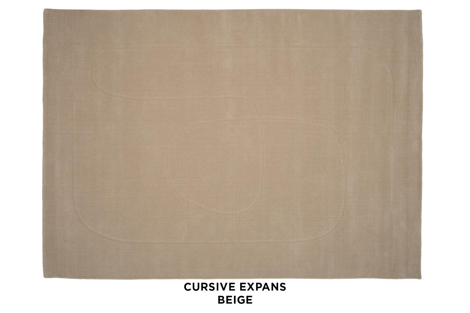 Tapis 'Cursive Expans' Linie </br>Coloris & Tailles au Choix – Image 3