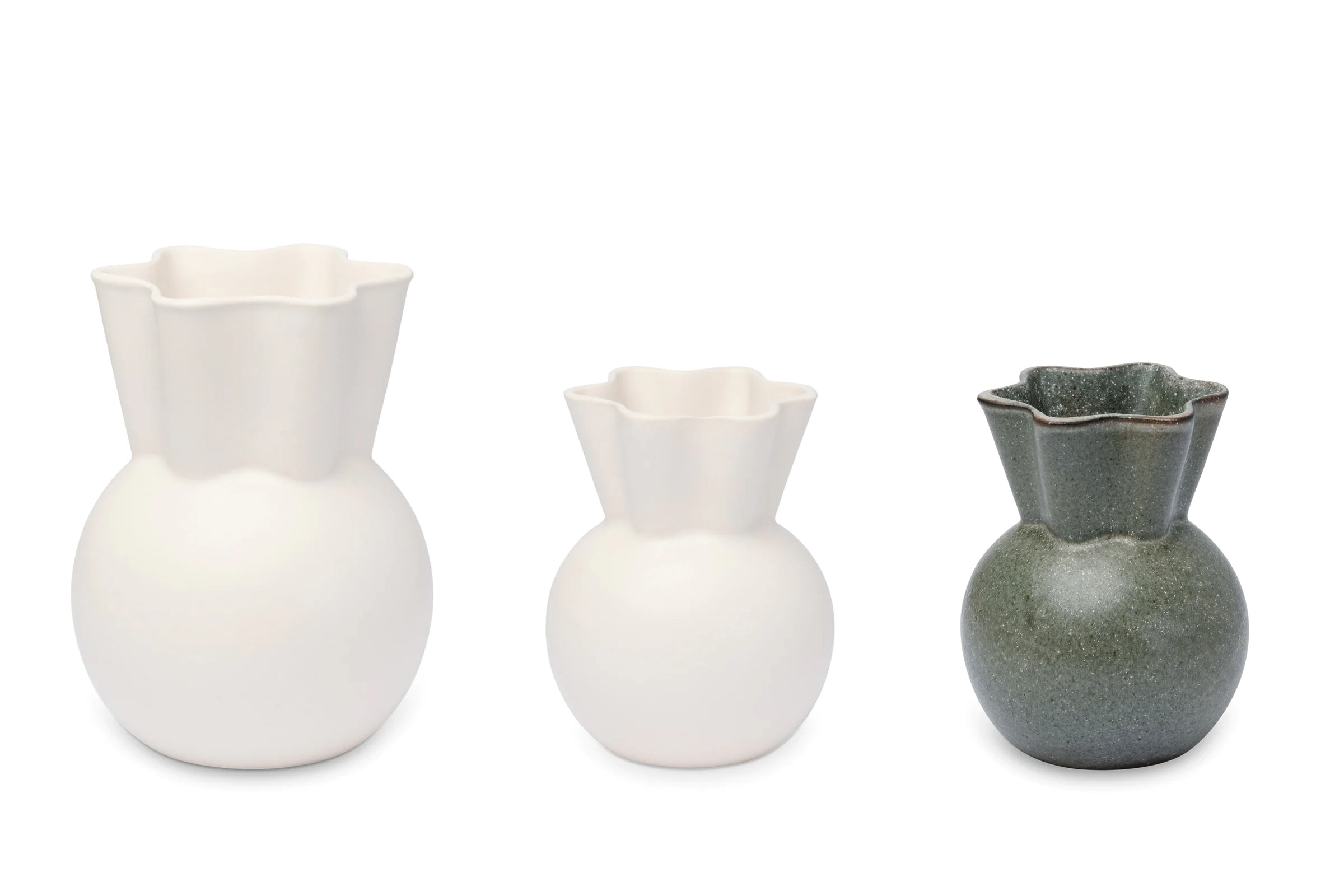 Vase en Céramique ‘Svungen’<br />‘Spring Copenhagen’ 3 modèles