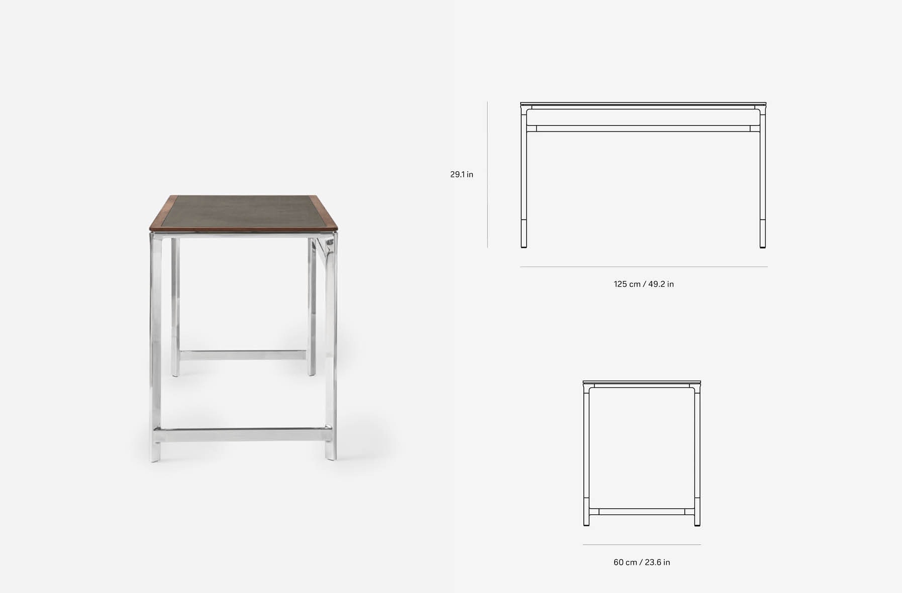 Bureau 'Studio' </br>Marque: Vipp. 2 finitions – Image 3