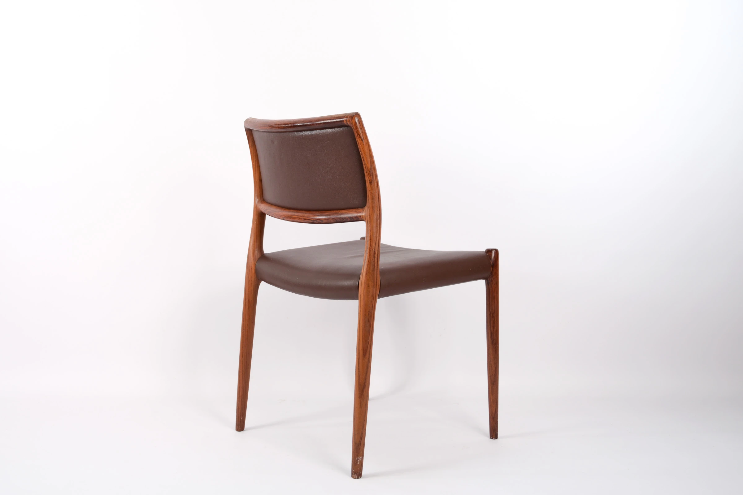 2 Chaises de Table en Palissandre de Rio </br>Designer: 'Niels O. Møller' – Image 5